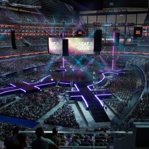 AT&T Stadium - Section 344 Seat View