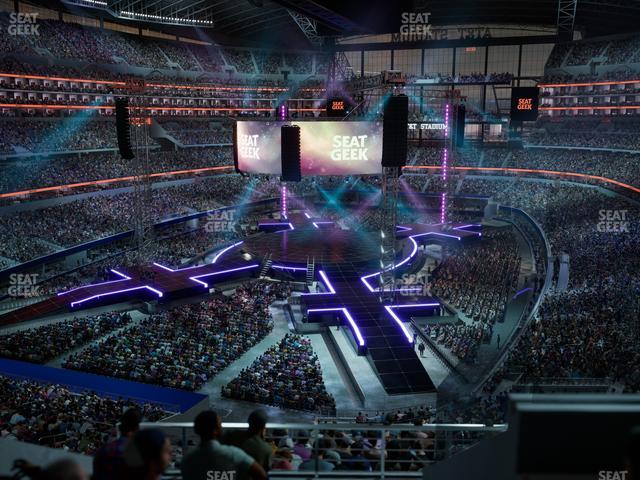 AT&T Stadium - Section 344 Seat View