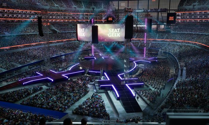 AT&T Stadium - Section 344 Seat View