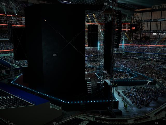 AT&T Stadium - Section 344 Seat View