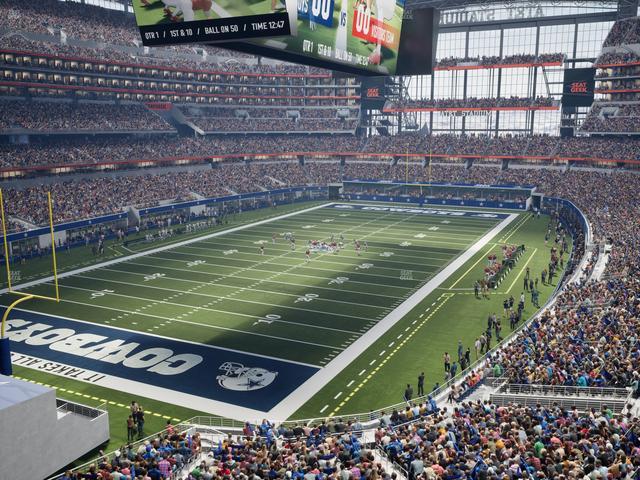 AT&T Stadium - Section 344 Seat View