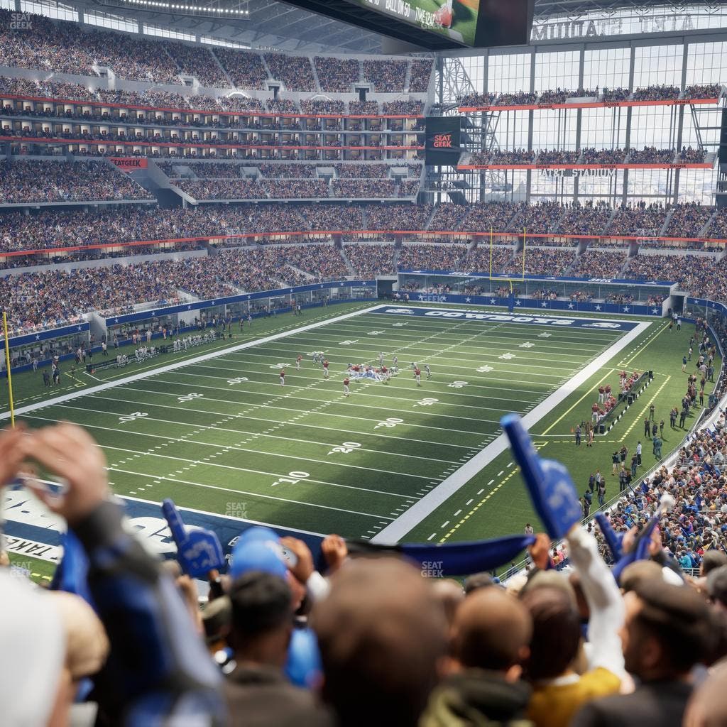 AT&T Stadium - Section 344 Seat View