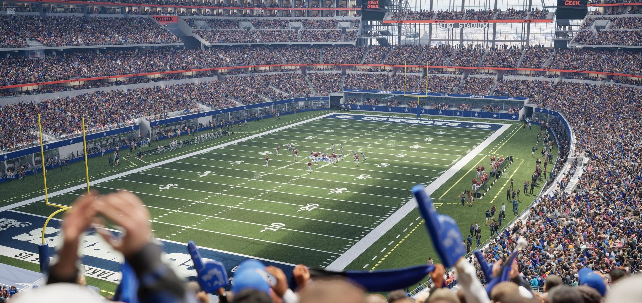 AT&T Stadium - Section 344 Seat View