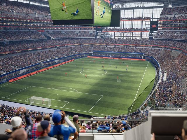 AT&T Stadium - Section 344 Seat View