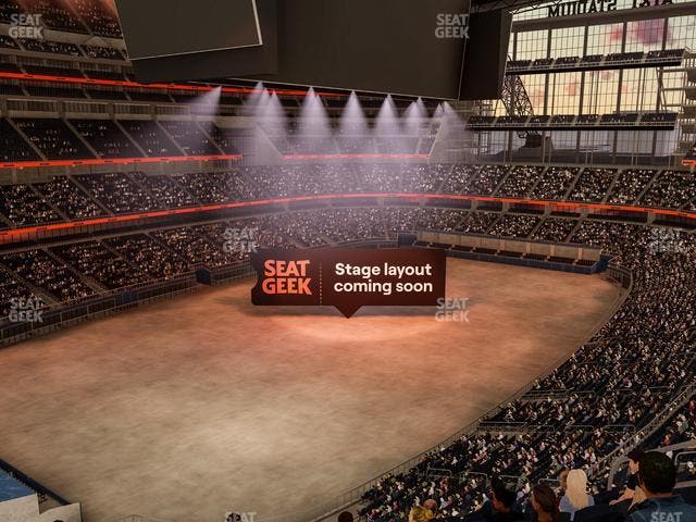 AT&T Stadium - Section 344 Seat View