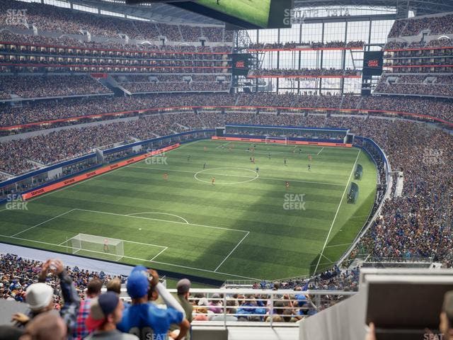 AT&T Stadium - Section 344 Seat View