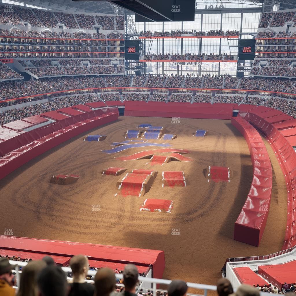 AT&T Stadium - Section 345 Seat View