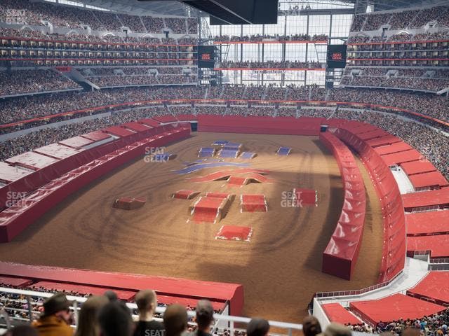 AT&T Stadium - Section 345 Seat View