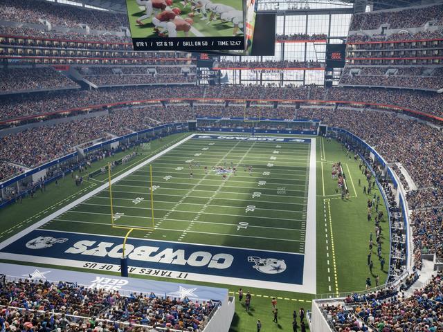 AT&T Stadium - Section 345 Seat View