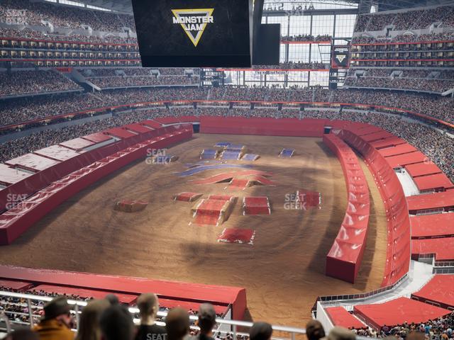 AT&T Stadium - Section 345 Seat View AT&T Stadium - Section 345 Seat View