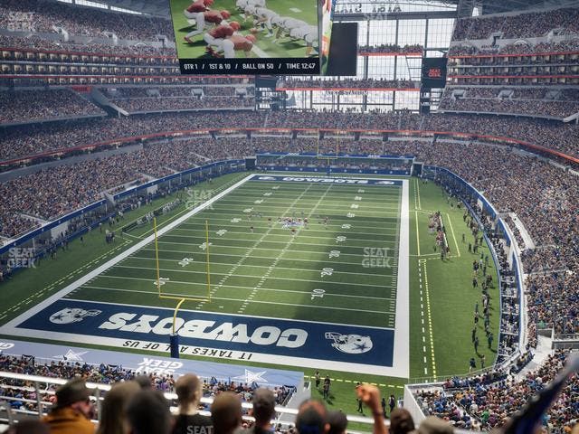 AT&T Stadium - Section 345 Seat View AT&T Stadium - Section 345 Seat View