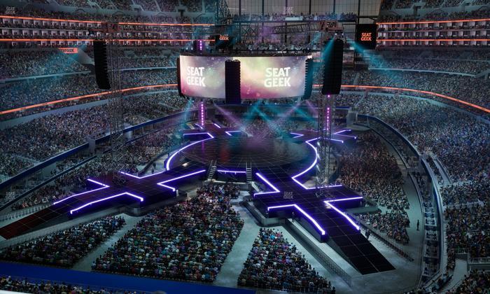 AT&T Stadium - Section 345 Seat View