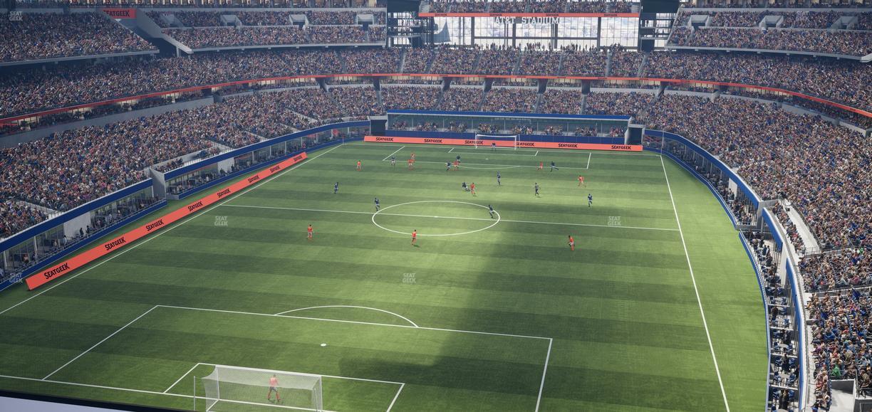 AT&T Stadium - Section 345 Seat View