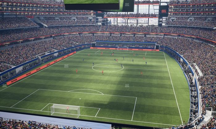 AT&T Stadium - Section 345 Seat View