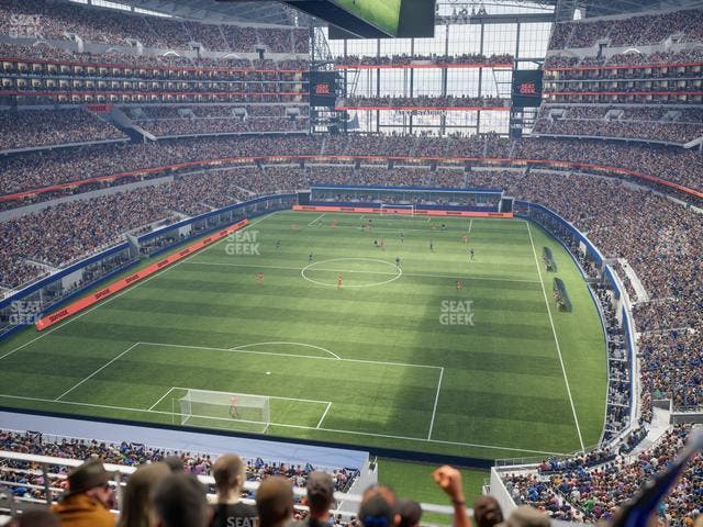 AT&T Stadium - Section 345 Seat View