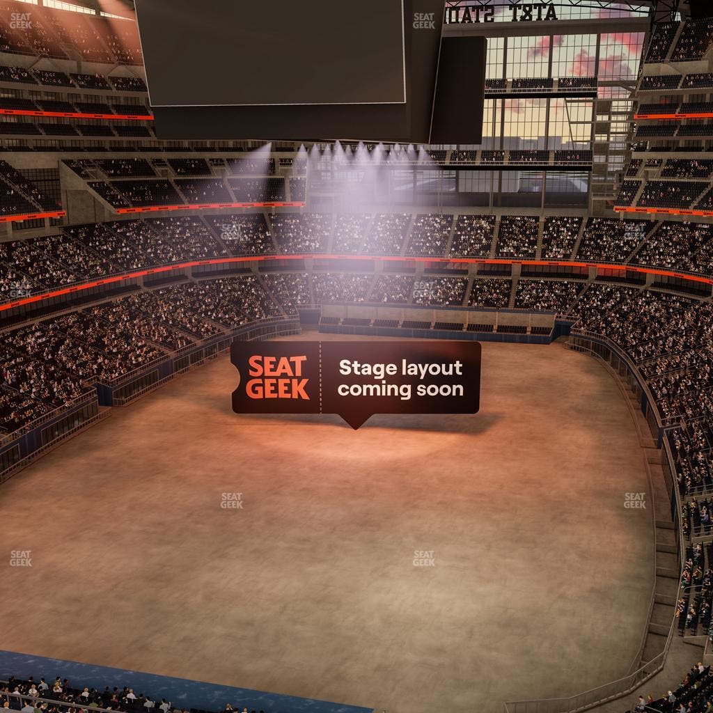 AT&T Stadium - Section 345 Seat View