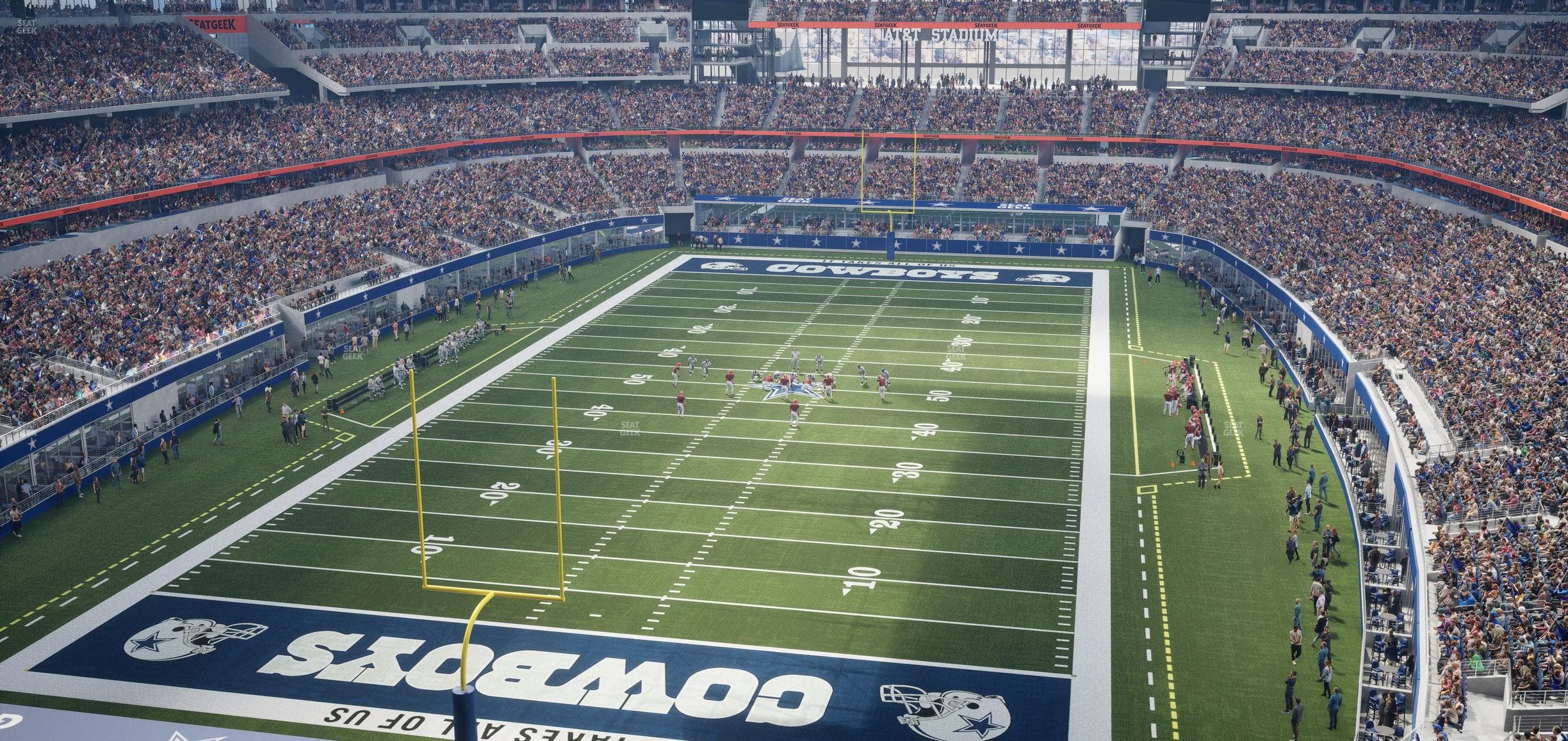AT&T Stadium - Section 345 Seat View