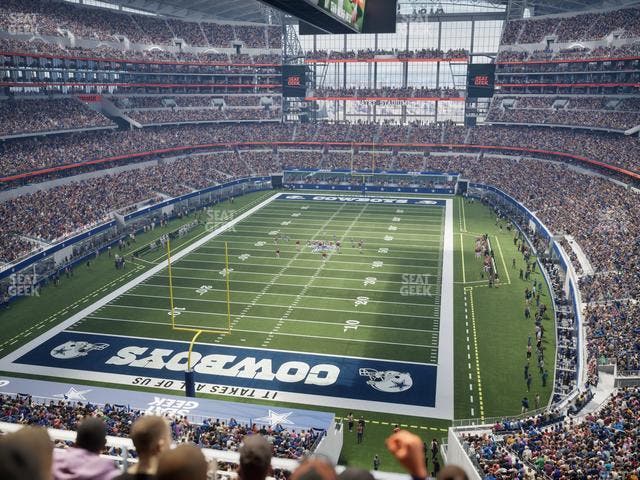 AT&T Stadium - Section 345 Seat View