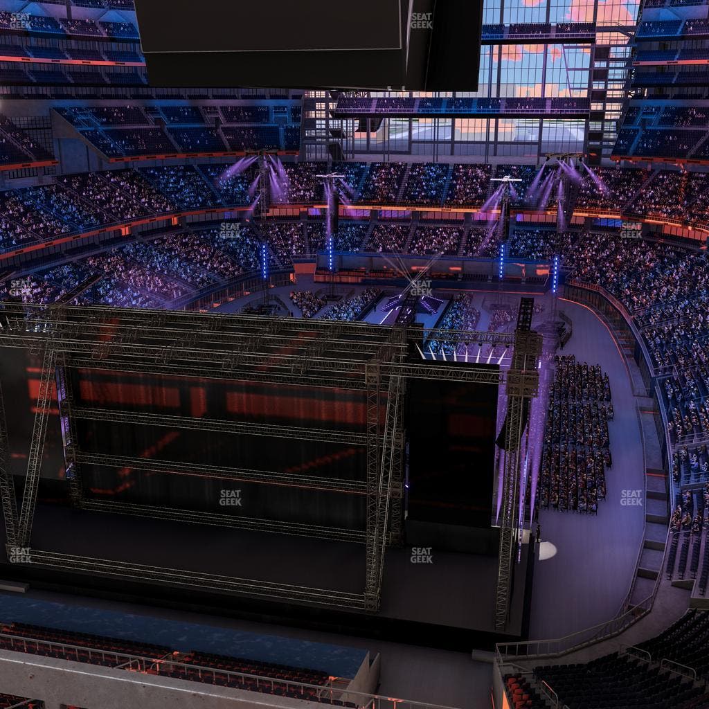 AT&T Stadium - Section 345 Seat View