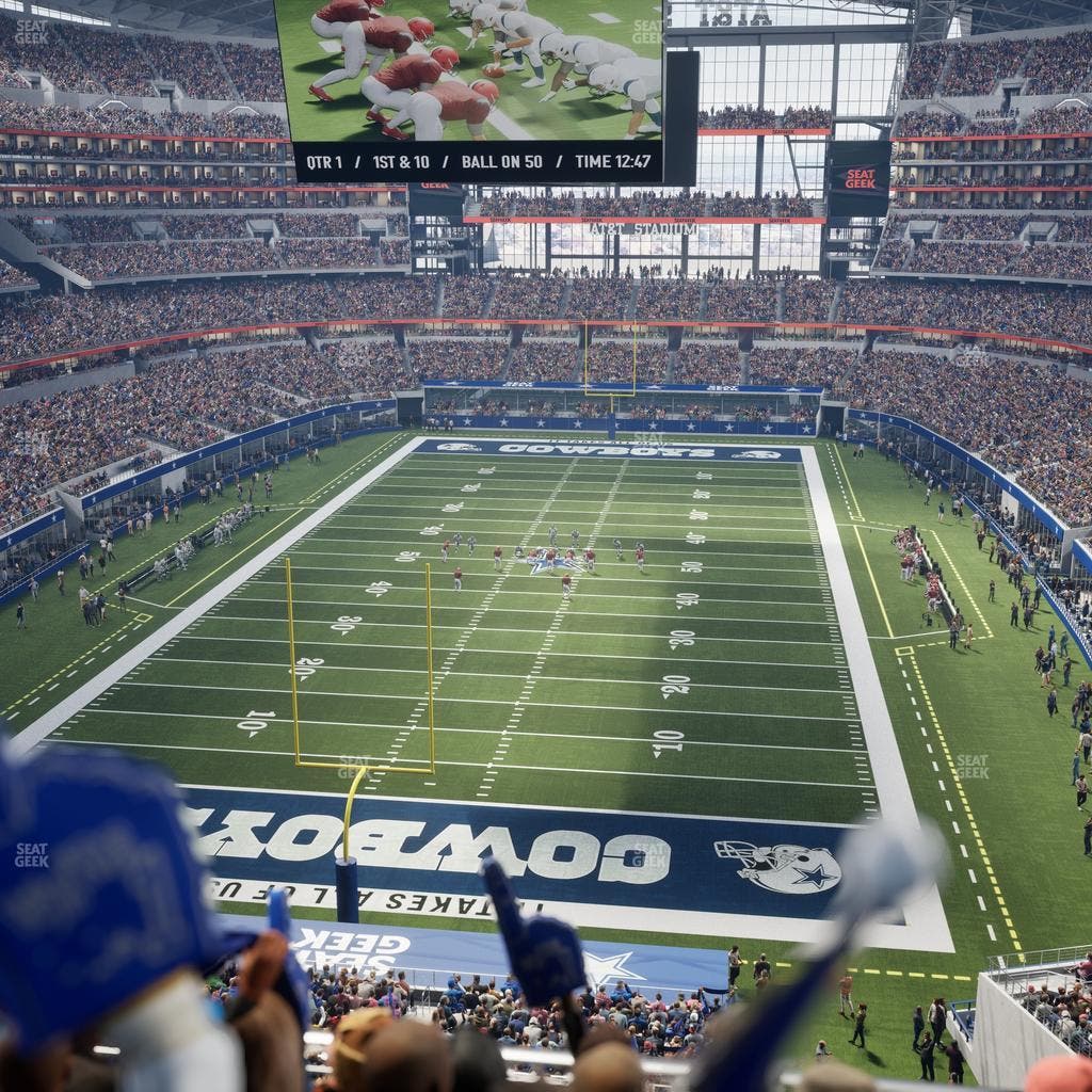 AT&T Stadium - Section 346 Seat View