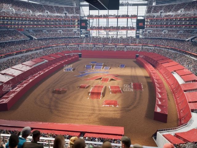 AT&T Stadium - Section 346 Seat View