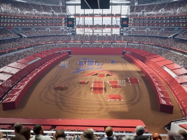 AT&T Stadium - Section 347 Seat View