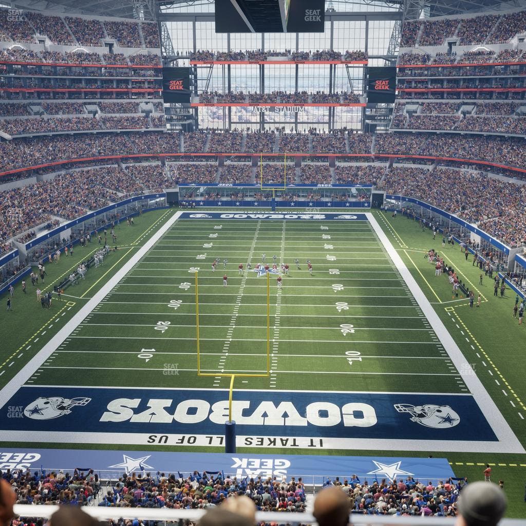 AT&T Stadium - Section 347 Seat View