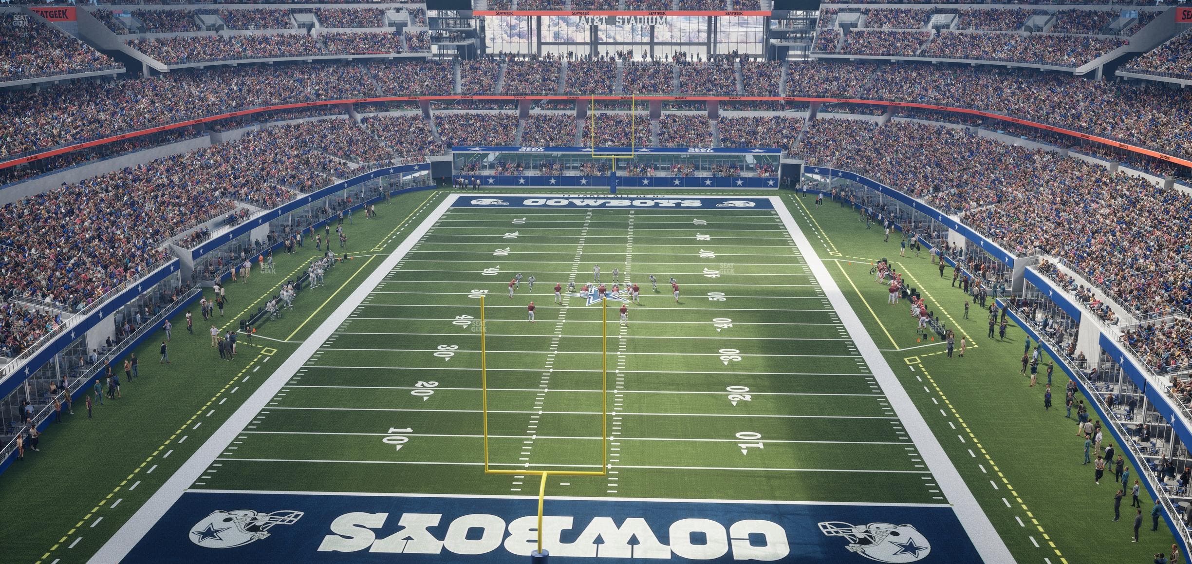 AT&T Stadium - Section 347 Seat View