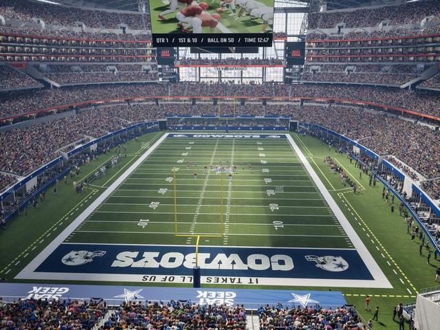 AT&T Stadium - Section 347 Seat View