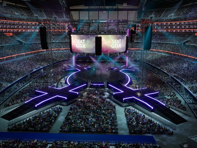 AT&T Stadium - Section 347 Seat View