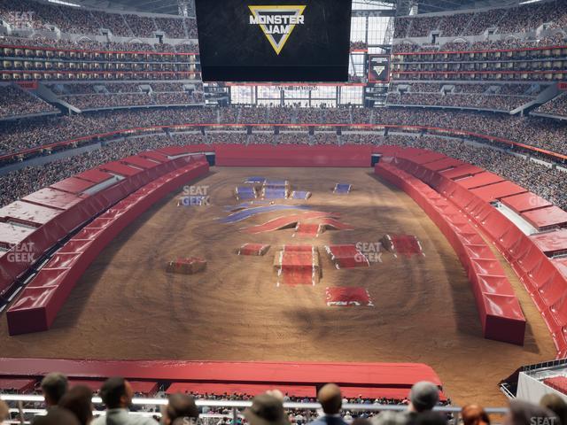 AT&T Stadium - Section 347 Seat View AT&T Stadium - Section 347 Seat View