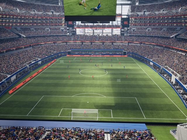 AT&T Stadium - Section 347 Seat View