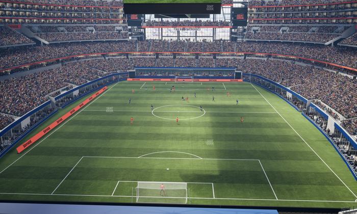 AT&T Stadium - Section 347 Seat View