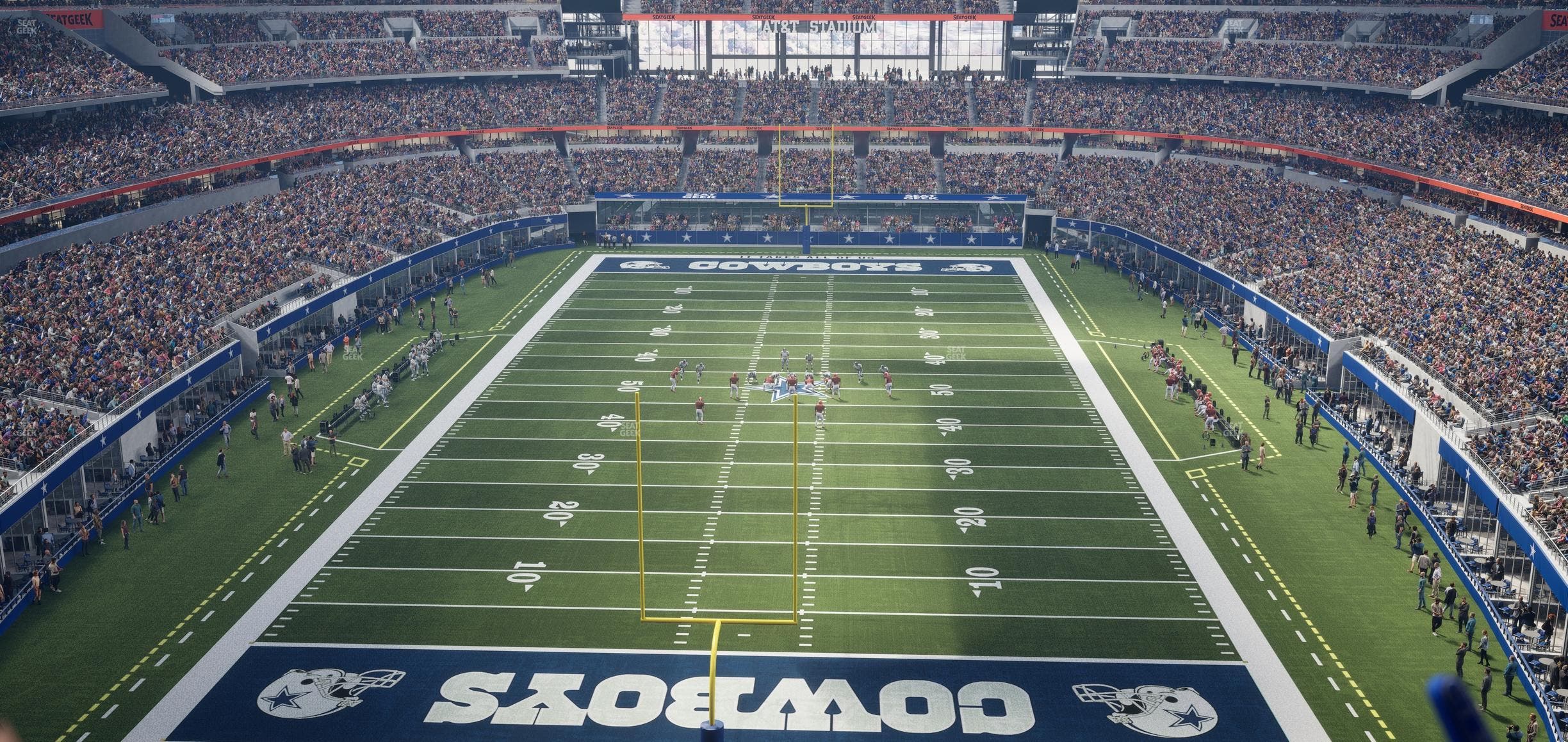 AT&T Stadium - Section 347 Seat View