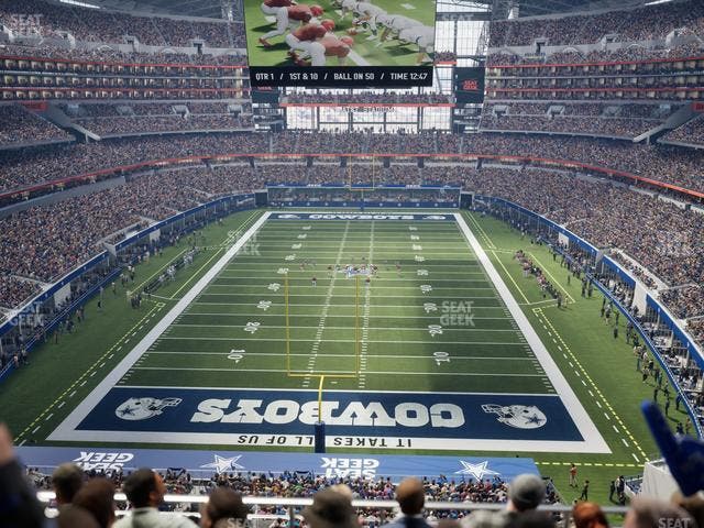 AT&T Stadium - Section 347 Seat View AT&T Stadium - Section 347 Seat View