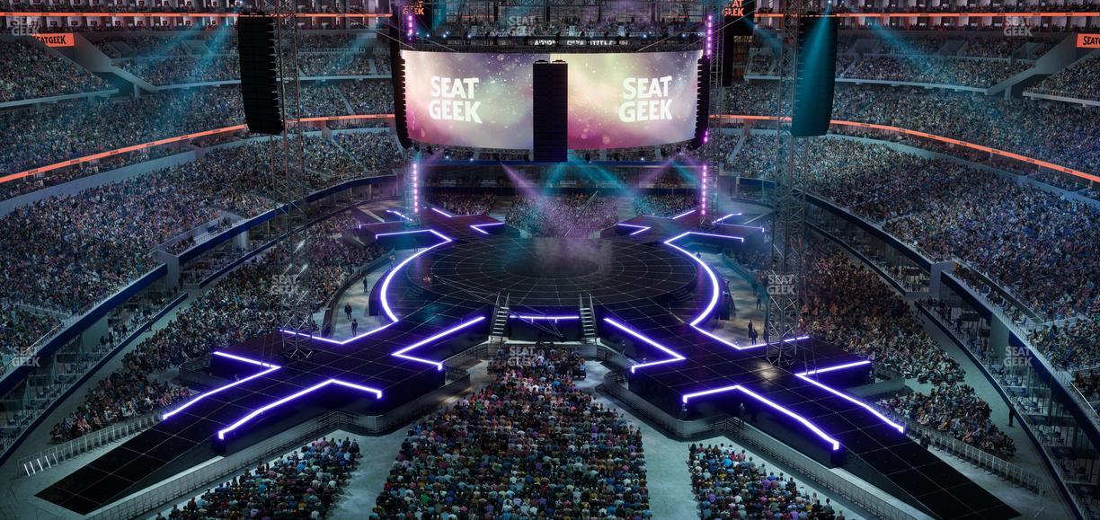 AT&T Stadium - Section 347 Seat View