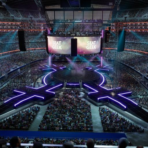 AT&T Stadium - Section 347 Seat View