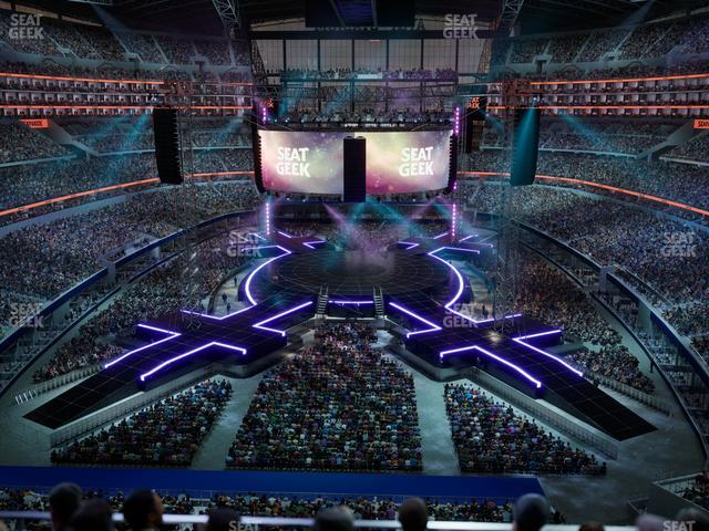 AT&T Stadium - Section 347 Seat View