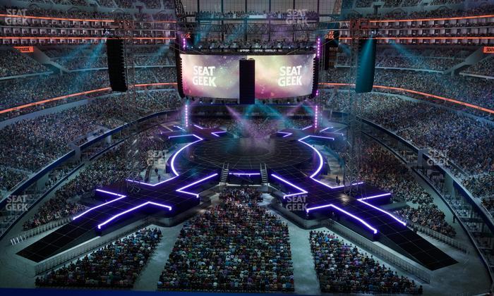 AT&T Stadium - Section 347 Seat View