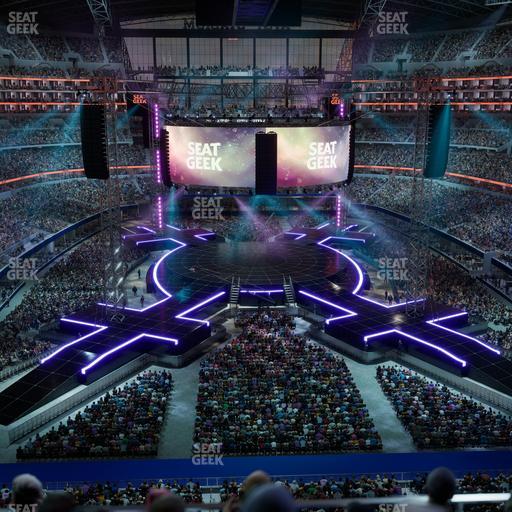 AT&T Stadium - Section 348 Seat View