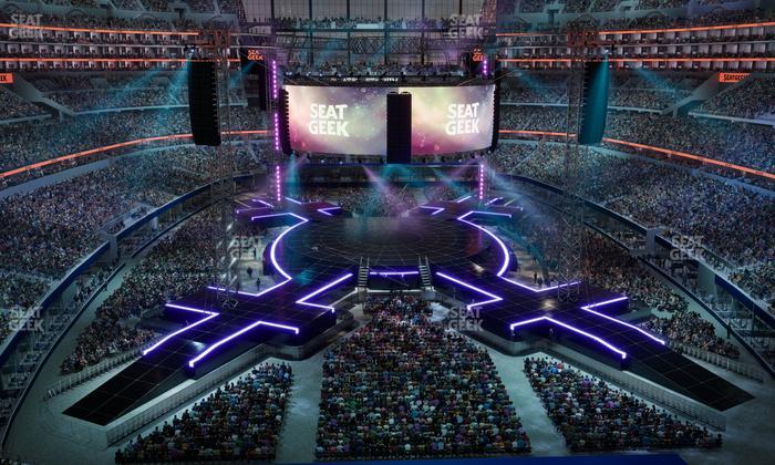 AT&T Stadium - Section 348 Seat View