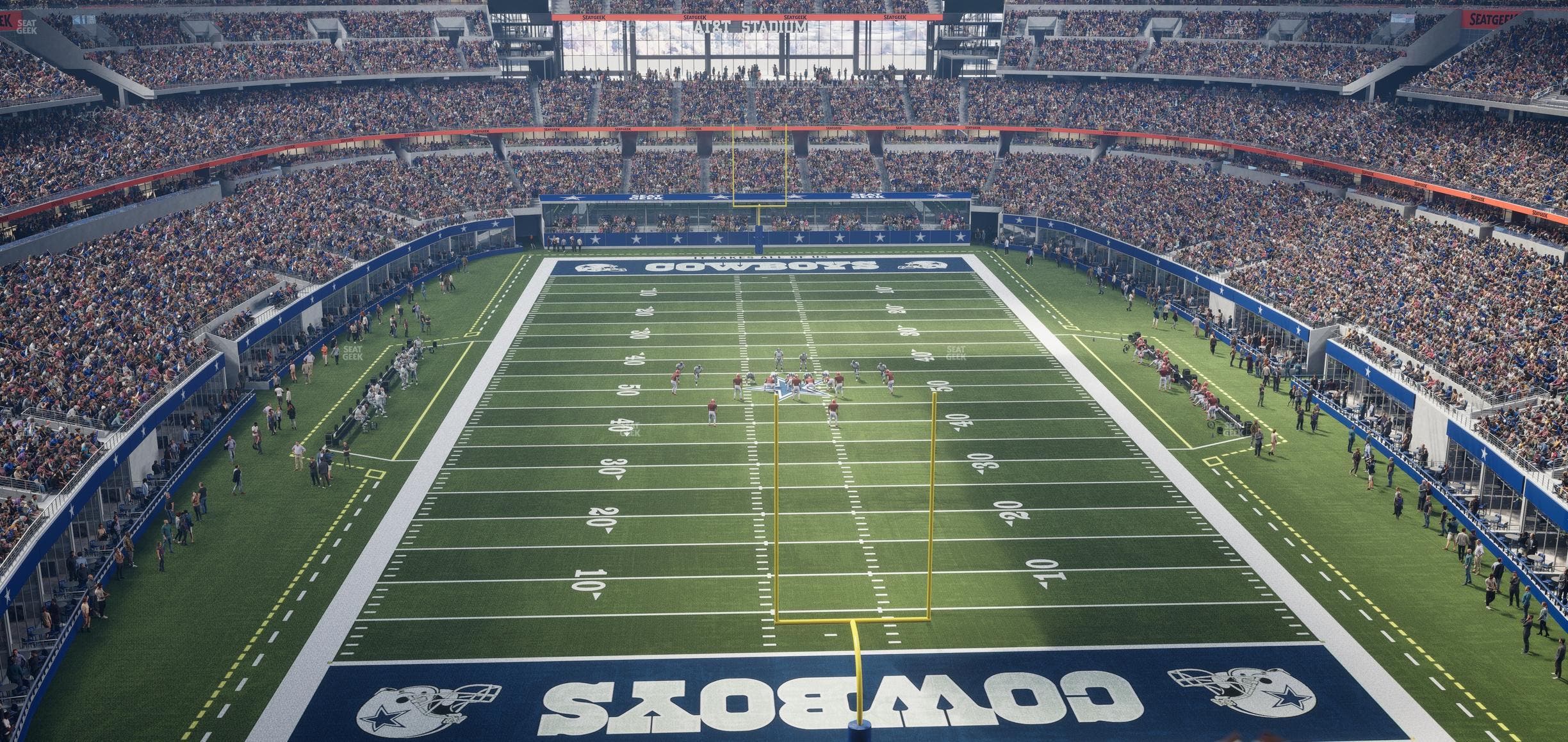 AT&T Stadium - Section 348 Seat View