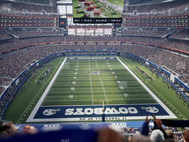 AT&T Stadium - Section 348 Seat View AT&T Stadium - Section 348 Seat View