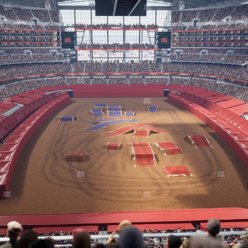 AT&T Stadium - Section 348 Seat View