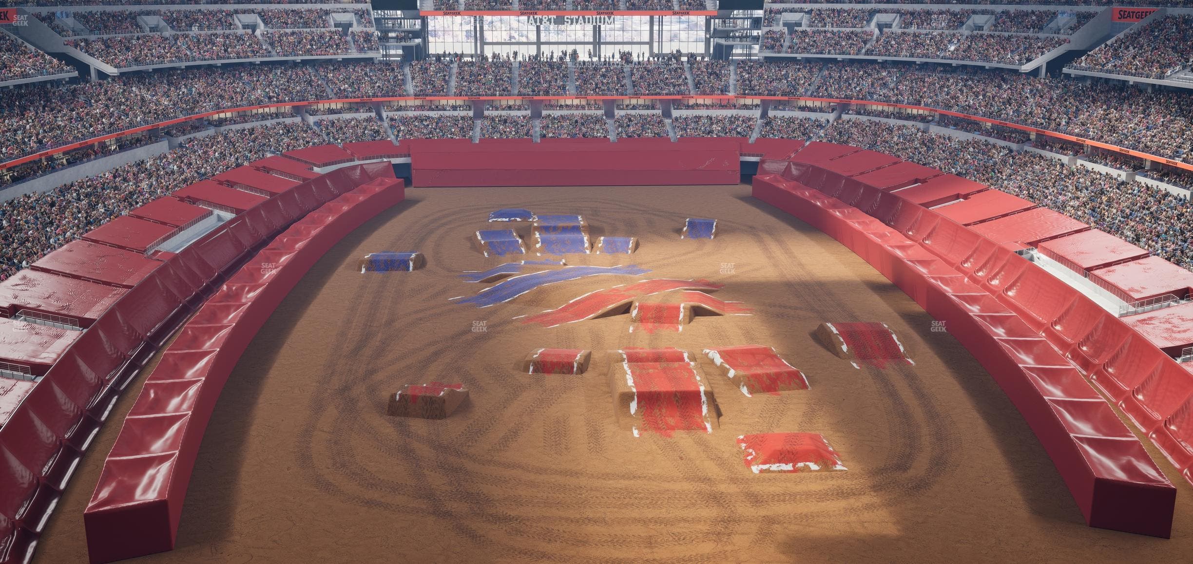 AT&T Stadium - Section 348 Seat View