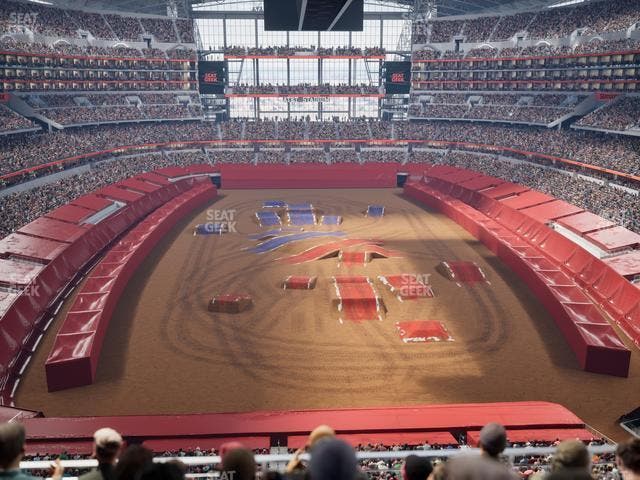 AT&T Stadium - Section 348 Seat View
