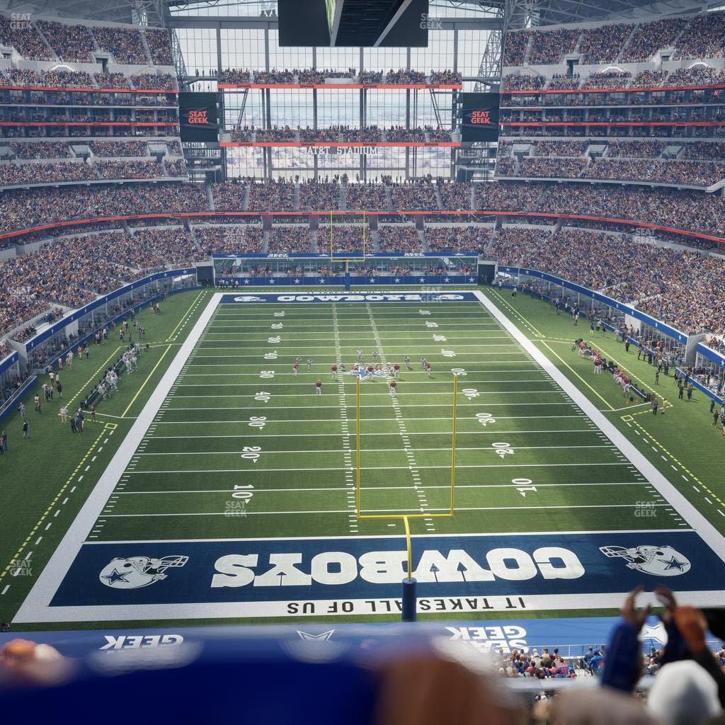 AT&T Stadium - Section 348 Seat View