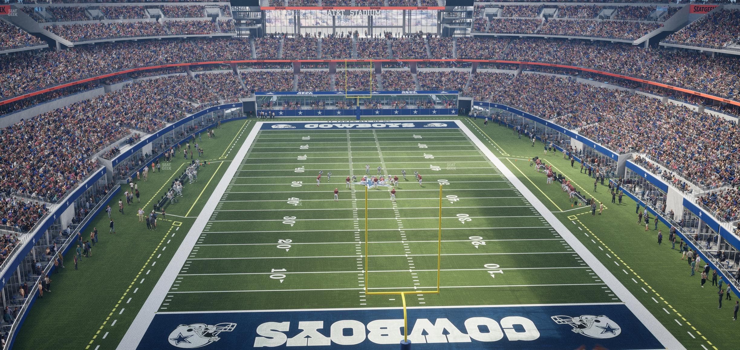 AT&T Stadium - Section 348 Seat View