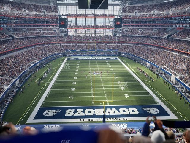 AT&T Stadium - Section 348 Seat View