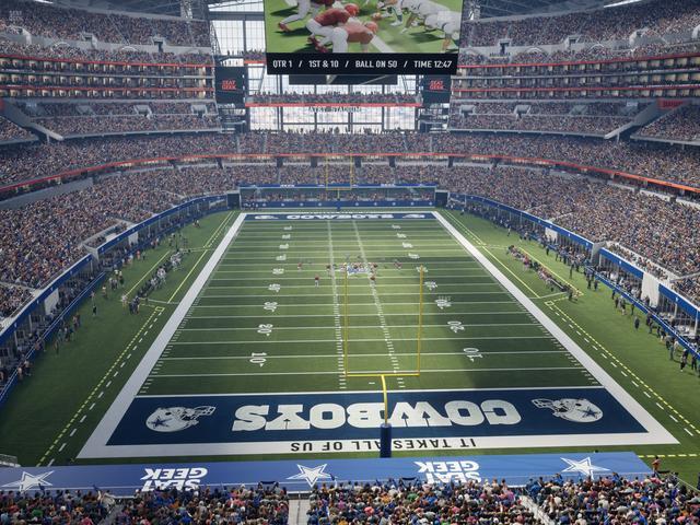 AT&T Stadium - Section 348 Seat View
